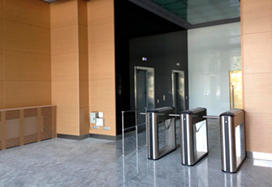 Elektronisches Eingangsportal TBC01, Businesszentrum Baschnia-Zapad, Krasnogorsk